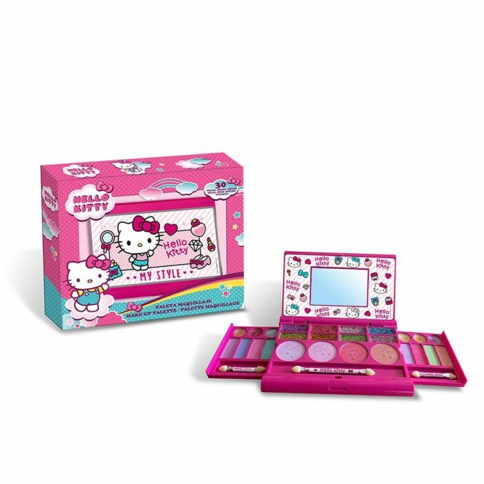 Set de Maquillaje Infantil Hello Kitty Hello Kitty Plumier Alumino Maquillaje 18 Piezas (18 pcs)