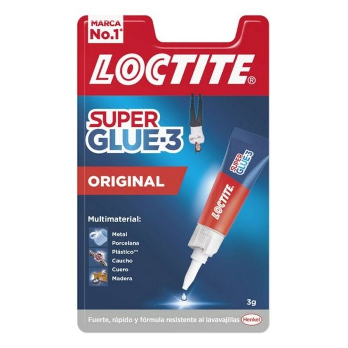Pegamento Loctite Super Glue 3 (3 g)