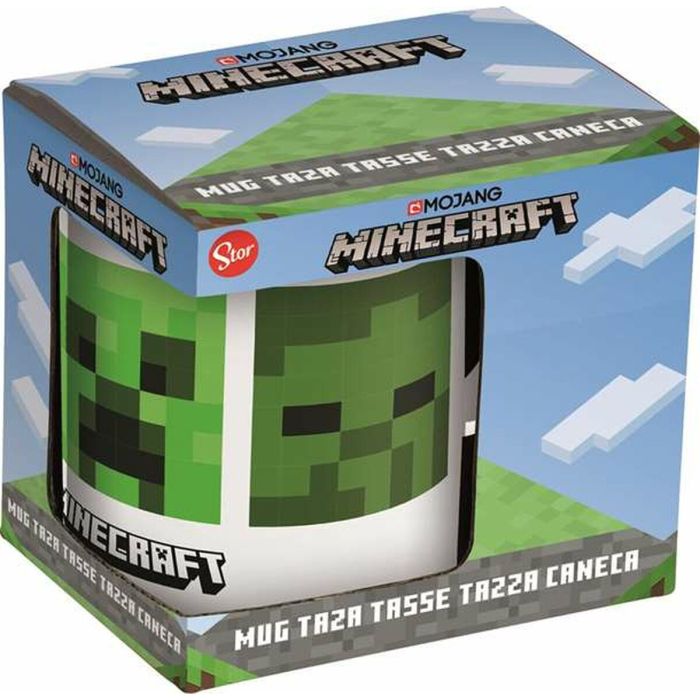 Taza de Cerámica Minecraft 325 ml Infantil Cerámica