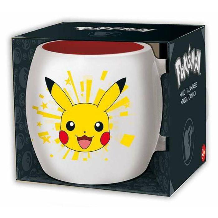 Taza con Caja Pokémon Pikachu Cerámica 360 ml