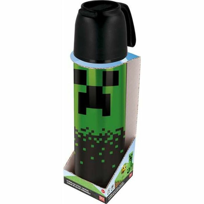 Botella termo de acero inoxidable minecraft 495 ml Botella termo de acero inoxidable minecraft 495 ml