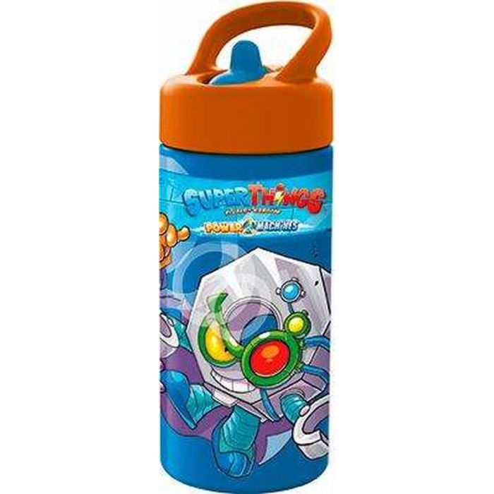 Botella de Agua SuperThings Kazoom kids Rojo Azul claro (410 ml)
