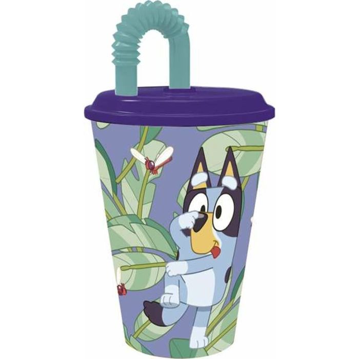 Vaso caña bluey 430 ml.