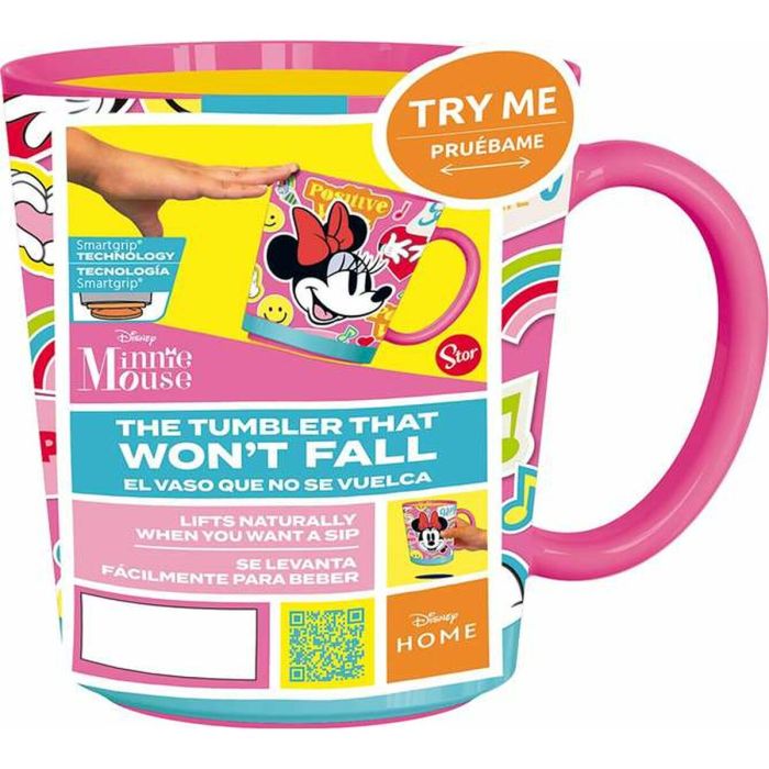 Taza Mug Minnie Mouse Flower Power 410 ml Plástico 1