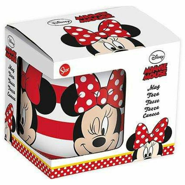 Taza Mug Minnie Mouse Lucky Cerámica Infantil (350 ml) 1