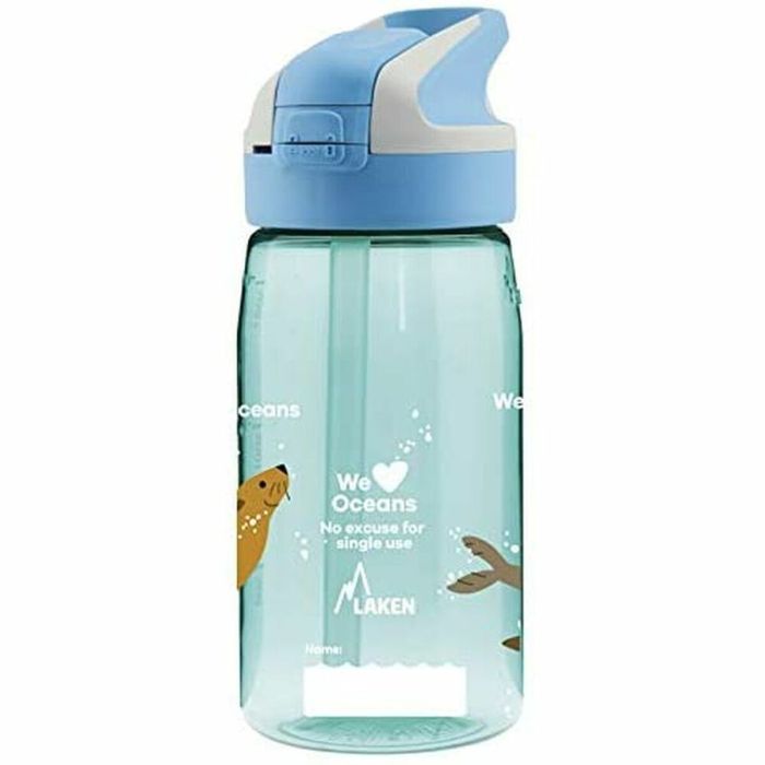 Botella de Agua Laken Summit Fokis Azul Gris claro (0,45 L) 1