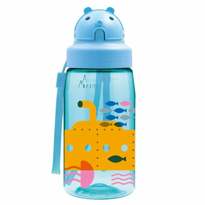 Botella de Agua Laken OBY Submarin Azul Aguamarina (0,45 L) 6