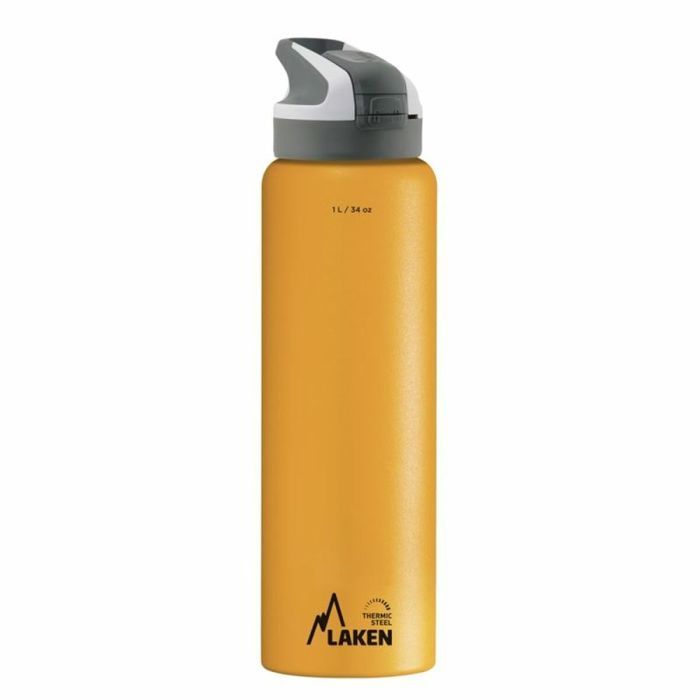 Cantimplora Laken Summit Amarillo 1 L Acero Inoxidable Plástico