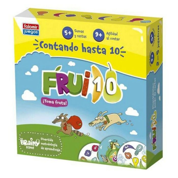 Juego Educativo Falomir Fruit10 Contando Hasta 10