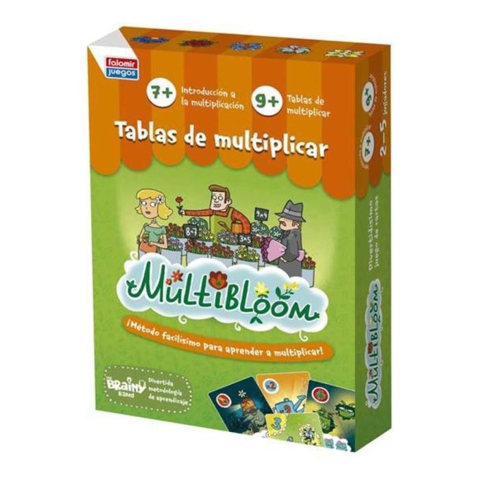 Juego Educativo Falomir Multibloom Tablas De Multiplicar Juego Educativo Falomir Multibloom Tablas De Multiplicar