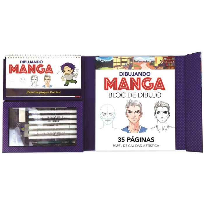 Set de Dibujo Cefatoys Manga 2 Set de Dibujo Cefatoys Manga 2