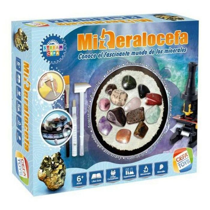 Juego mineralocefa ¡conoce el fascinante mundo de los minerales!