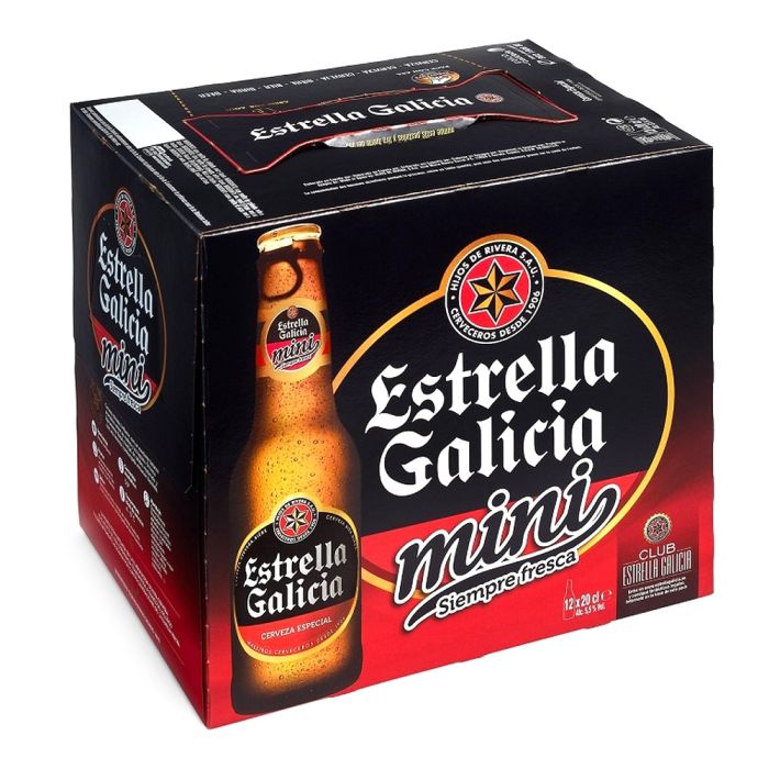 Cerveza Estrella Galicia (12 x 20 cl)