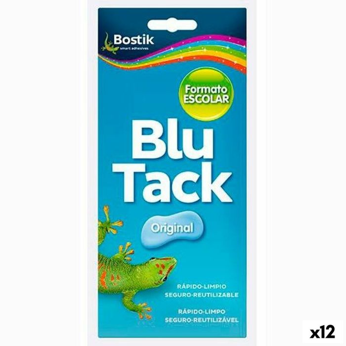 Masilla Bostik Blu Tack Original Azul (12 Unidades) Masilla Bostik Blu Tack Original Azul (12 Unidades)