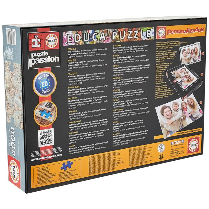 Puzzle Educa 14827 World Map 4000 Piezas 1