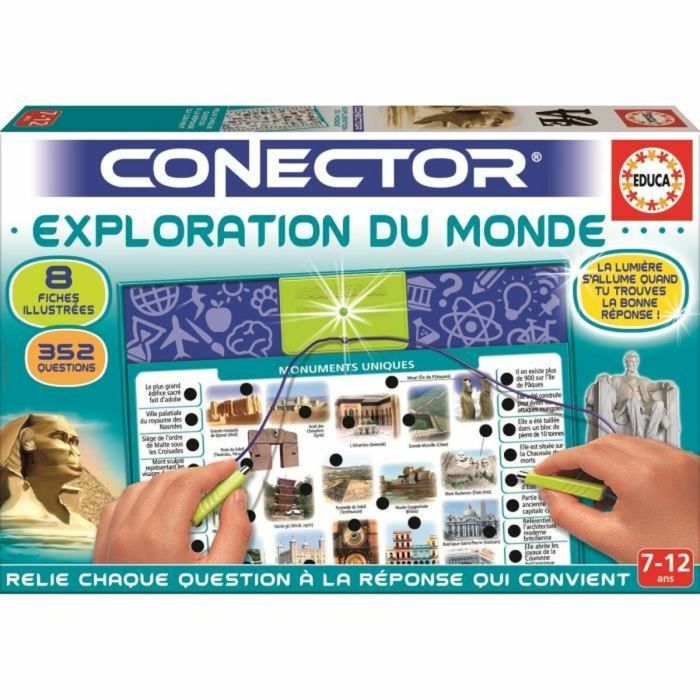 Juego Educativo Educa Conector World Exploration (FR)