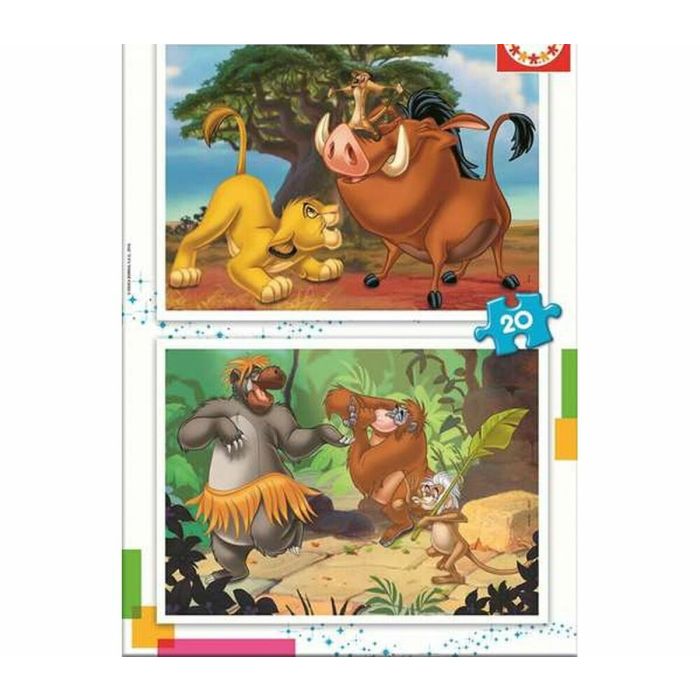 Puzzle Educa 18103 (2x20 pcs)