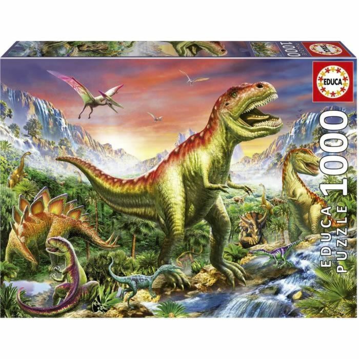 Puzzle Educa 1000 Piezas Dinosaurios
