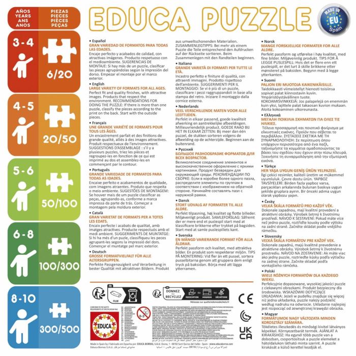 Puzzle Educa Etait Une Fois... La Vie (FR) 2