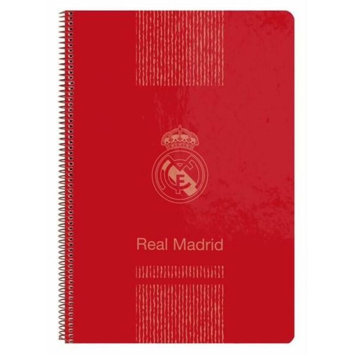 Libreta de Anillas Real Madrid C.F. 511957066 Rojo A4 2