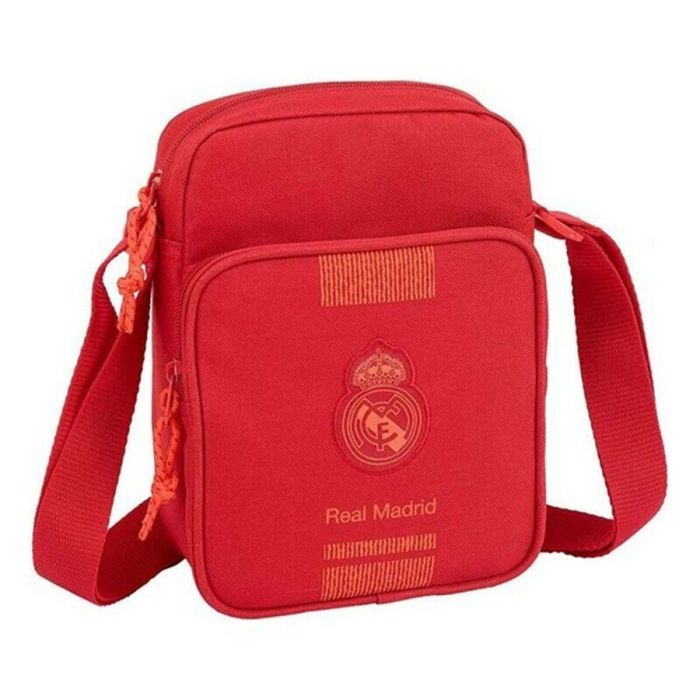 Bandolera Real Madrid C.F. Rojo (16 x 22 x 6 cm) Bandolera Real Madrid C.F. Rojo (16 x 22 x 6 cm)