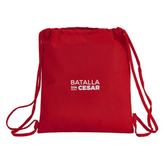 Bolsa Mochila con Cuerdas Real Sporting de Gijón Rojo 2
