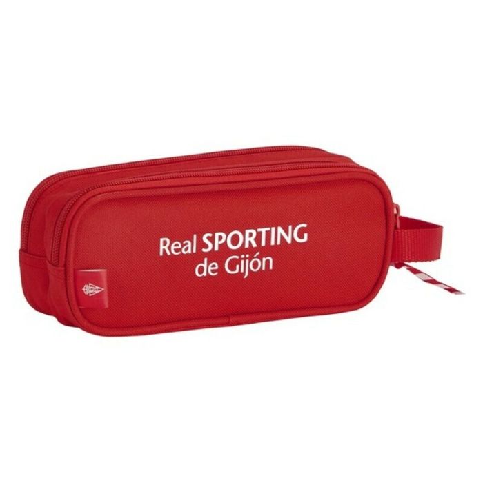 Neceser Escolar Real Sporting de Gijón Rojo 21 x 8 x 6 cm 3