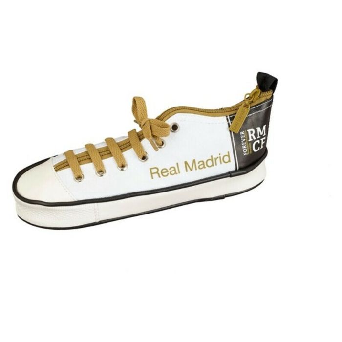 Portatodo Real Madrid C.F. 811954-830 Negro Blanco (24 x 8 x 8.5 cm) 2