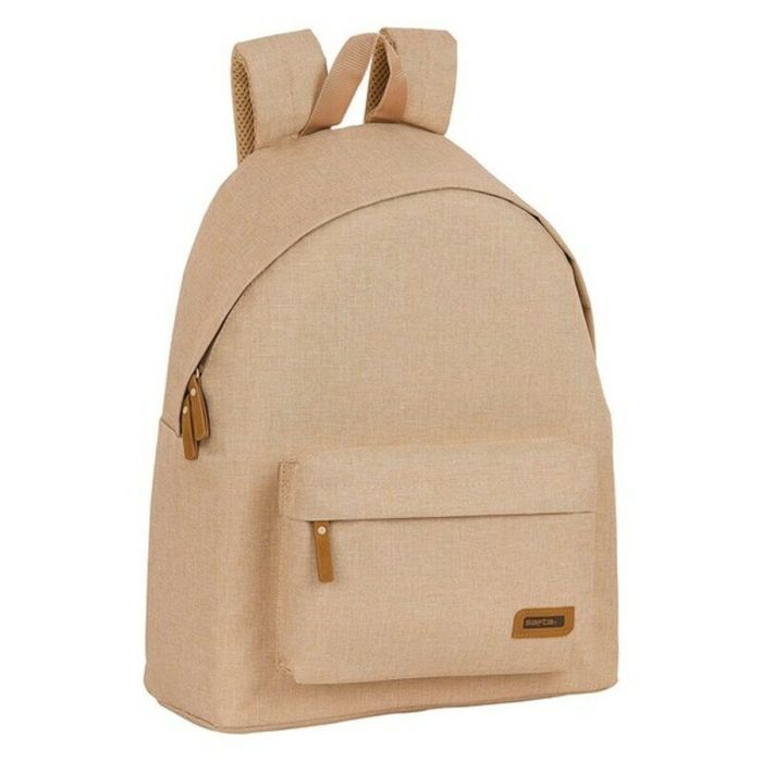 Mochila Escolar Safta Beige Mochila Escolar Safta Beige
