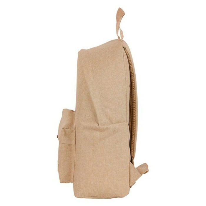 Mochila Escolar Safta Beige 2 Mochila Escolar Safta Beige 2