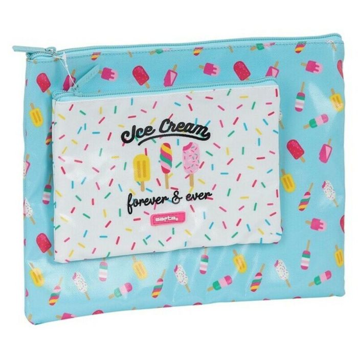 Cartera Escolar Safta Complementos -'Ice Cream-' Summer Bag 300x230 mm