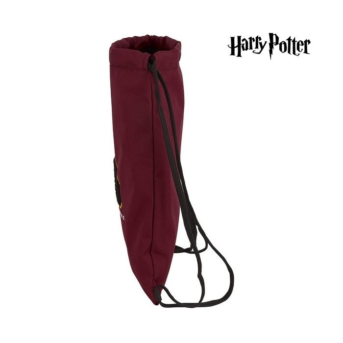 Bolsa Mochila con Cuerdas Harry Potter Negro Granate 2