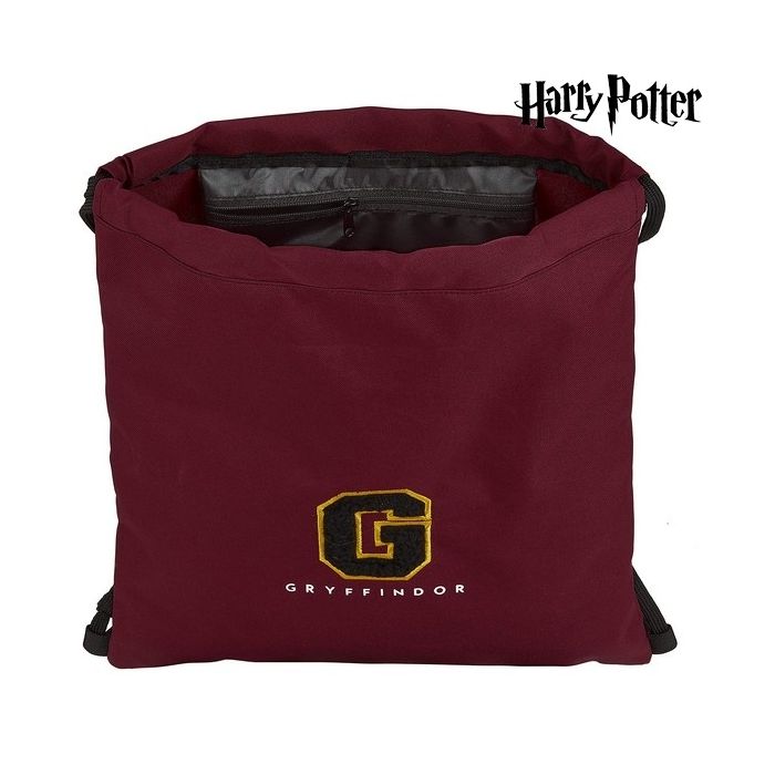 Bolsa Mochila con Cuerdas Harry Potter Negro Granate 1