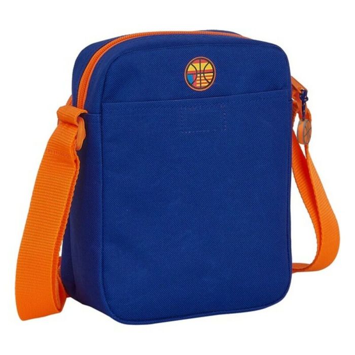 Bandolera Valencia Basket Azul Naranja (16 x 22 x 6 cm) 3