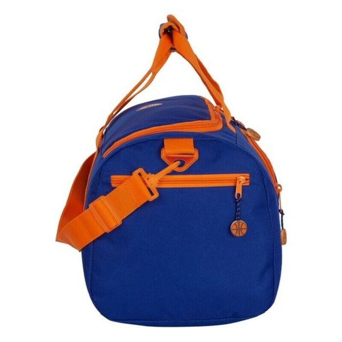 Bolsa de Deporte Valencia Basket Azul Naranja (50 x 25 x 25 cm) 1