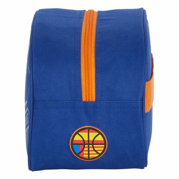 Neceser Escolar Valencia Basket M248 Azul Naranja 26 x 15 x 12 cm 2