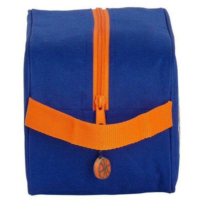 Zapatillero de Viaje Valencia Basket Azul Naranja (29 x 15 x 14 cm) 5