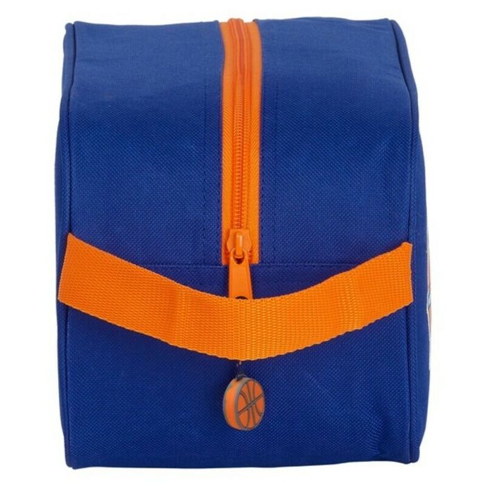 Zapatillero de Viaje Valencia Basket Azul Naranja (29 x 15 x 14 cm) 3