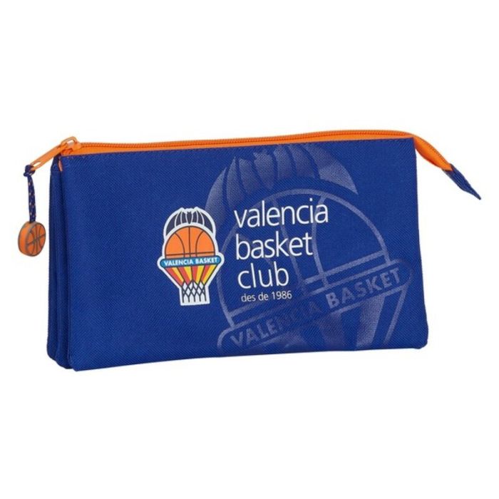 Portatodo Valencia Basket Azul Naranja
