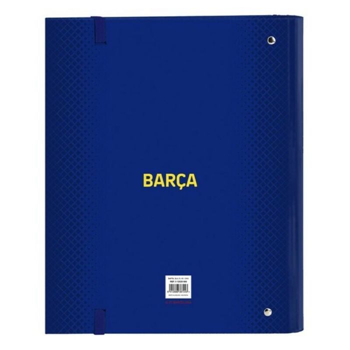 Carpeta de anillas F.C. Barcelona 512029666 Granate Azul marino (27 x 32 x 3.5 cm) 1