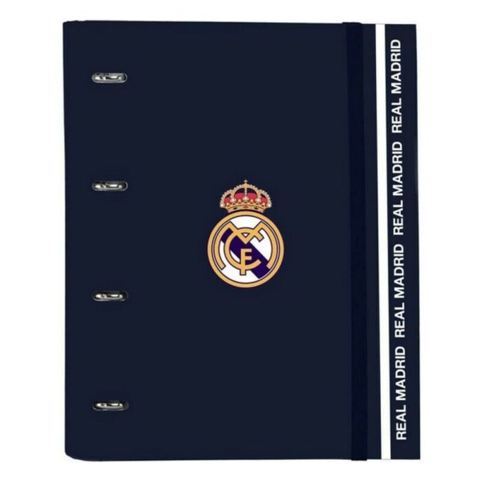 Carpeta de anillas Real Madrid C.F. 512034666 Azul marino (27 x 32 x 3.5 cm) Carpeta de anillas Real Madrid C.F. 512034666 Azul marino (27 x 32 x 3.5 cm)