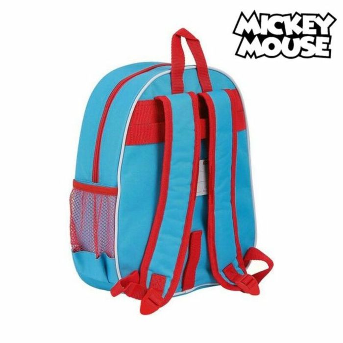 Mochila Infantil 3D Mickey Mouse Azul claro 3