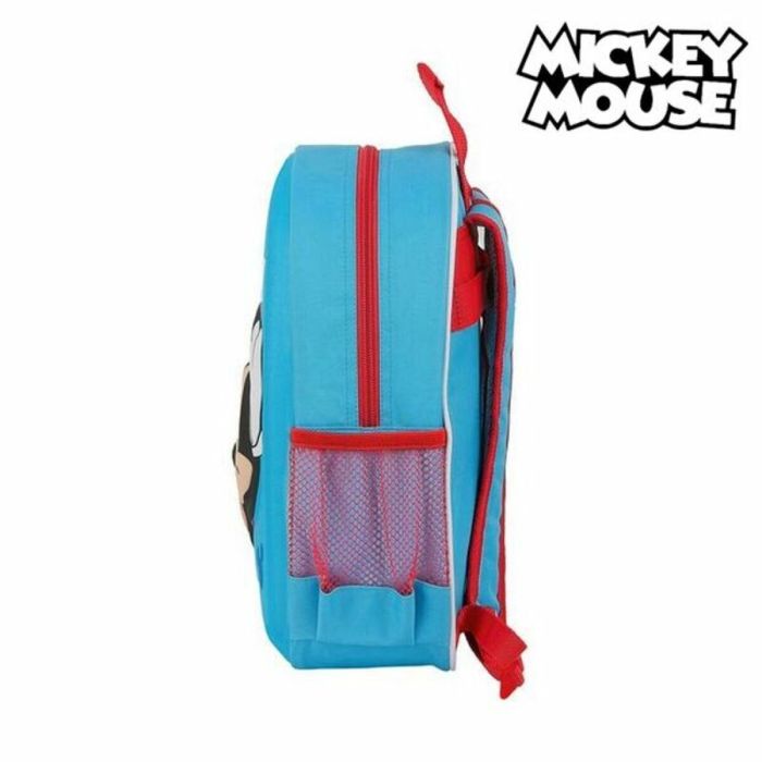 Mochila Infantil 3D Mickey Mouse Azul claro 2