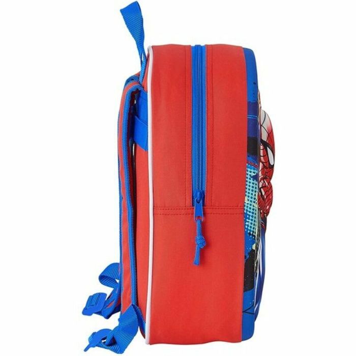 Mochila Infantil 3D Spiderman M890 Rojo Azul 27 x 32 x 10 cm 3 Mochila Infantil 3D Spiderman M890 Rojo Azul 27 x 32 x 10 cm 3