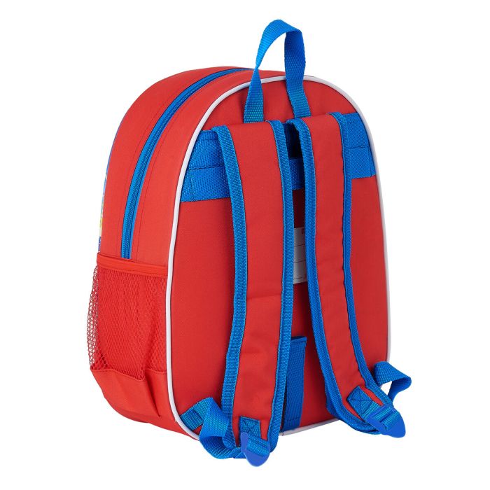Mochila Infantil 3D Spiderman M890 Rojo Azul 27 x 32 x 10 cm 2 Mochila Infantil 3D Spiderman M890 Rojo Azul 27 x 32 x 10 cm 2