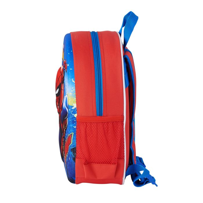 Mochila Infantil 3D Spiderman M890 Rojo Azul 27 x 32 x 10 cm 1 Mochila Infantil 3D Spiderman M890 Rojo Azul 27 x 32 x 10 cm 1