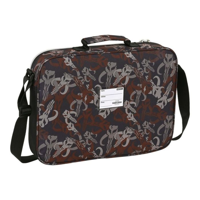 Cartera Escolar The Mandalorian The guild Negro Marrón (38 x 28 x 6 cm) 3 Cartera Escolar The Mandalorian The guild Negro Marrón (38 x 28 x 6 cm) 3