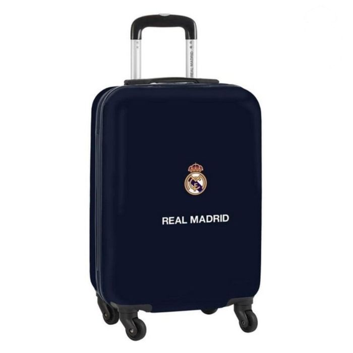 Maleta de Cabina Real Madrid C.F. 612034851 Azul marino 20'' (34.5 x 55 x 20 cm)