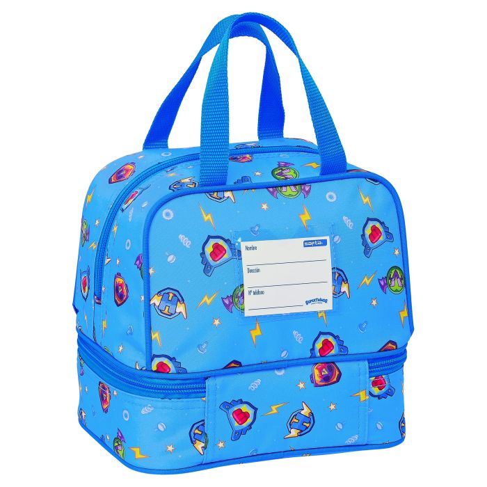 Portameriendas SuperThings Serie 7 Azul Multicolor (20 x 20 x 15 cm) 2 Portameriendas SuperThings Serie 7 Azul Multicolor (20 x 20 x 15 cm) 2