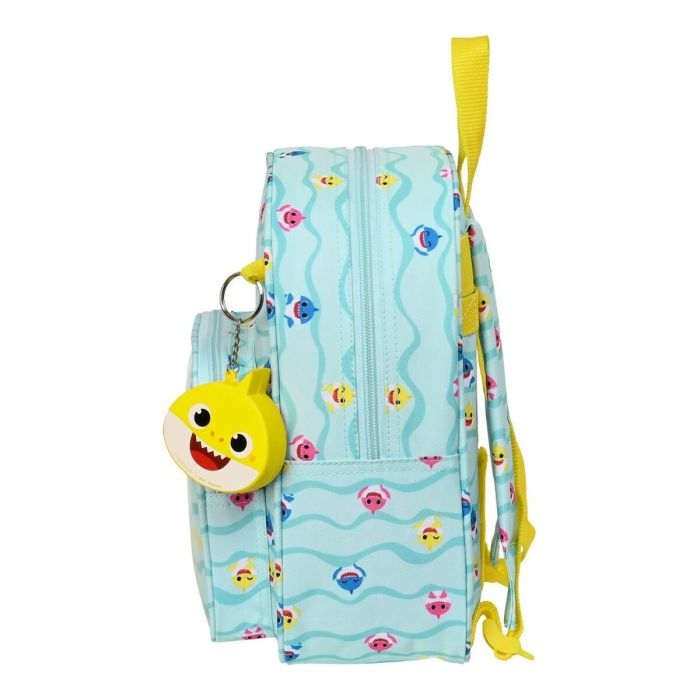 Mochila Escolar Baby Shark Beach day Amarillo Azul claro (22 x 27 x 10 cm) 1 Mochila Escolar Baby Shark Beach day Amarillo Azul claro (22 x 27 x 10 cm) 1